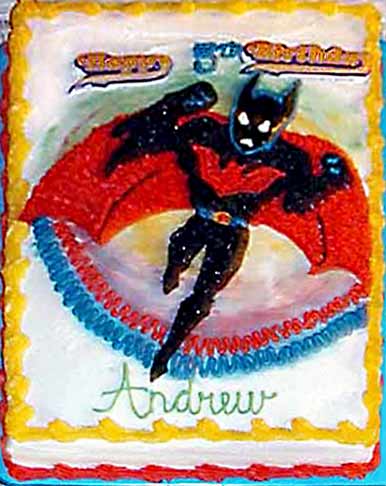 Superhero Birthday Cake on Birthday Cakes By Delights 4